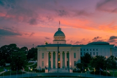 Alabama Statehouse Flag Display