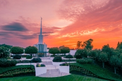 Atlanta Fiery Sunset