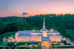 Birmingham Aerial Sunset