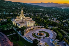 Bounitful Aerial Sunset