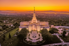 Bountiful Golden Hour Sunset