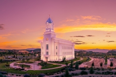 Cedar City Fiery Sunset
