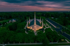Chicago Aerial Summer Storm