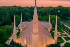 Chicago Portrait Golden Sunset