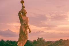 Columbia Angel Moroni Golden Hour