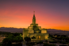 Draper Fiery Sunset