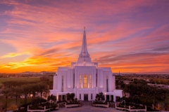 Gibert Fiery Sunset Closeup