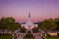 Houston Texas Temple at Dawn