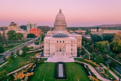 Idaho Capitol at Dawn