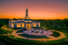 Indianapolis Golden Sunset