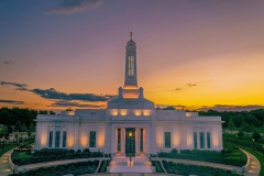 Indianapolis Sunset Closeup