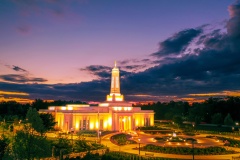 Indianapolis Evening Storm Clouds
