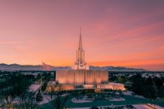 Jordan River Wintry Sunset