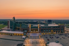 Lambeau Stunning Sunset Panorama