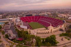 Los Angeles Memorial Coliseum Aerial
