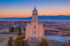 Manti Golden Hour Dawn
