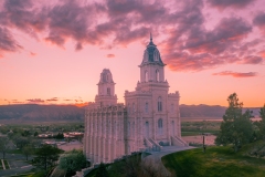 Manti Stunning Sunset