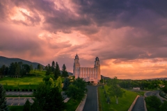 Manti Temple Hill