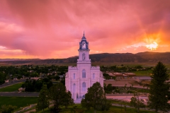 Manti Stunning Sunset