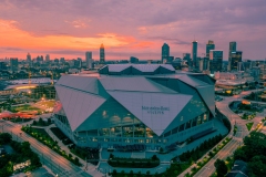 Mercedes-Benz Aerial Stunning Sunrise