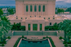 Mesa Portrait Closeup Reflecting Pool