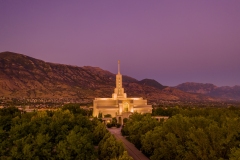 Mount Timpanogos at Blue Hour