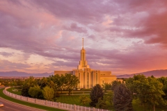 Mount Timpanogos Stunning Sunset