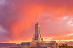 Mount Timpanogos Sunset Portrait