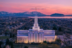 Mount Timpanogos Utah Lake Sunset
