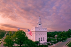 Nauvoo Patriotism Sunrise