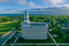 Nauvoo Morning Aerial