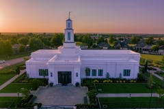 Oklahoma Aerial Sunset