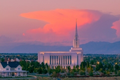 Oquirrh Mountain Thunderstorm Reflection