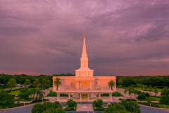 Orlando Temple at Dusk
