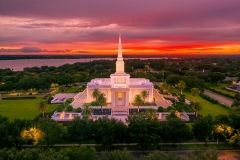 Orlando Florida Lake Down Sunset