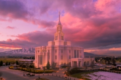 Payson Stunning Wintry Sunset