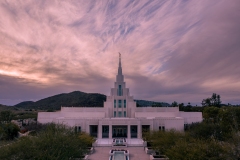 Phoenix Cloudy Evening Golden Hour