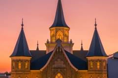 Provo City Center Portrait Closeup