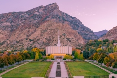 Provo Fall Colors Mountainous Surroundings
