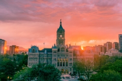 Salt Lake City Stunning Sunset