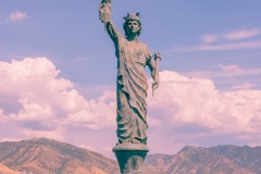 Salt Lake City and County Building Statue
