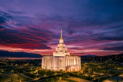 Saratoga Springs Stunning Sunset