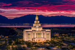 Saratoga Springs Stunning Sunset Closeup