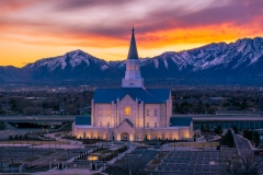 Taylorsville Fiery Sunrise Closeup