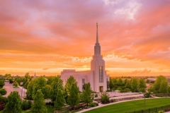 Twin Falls Summer Stunning Sunset