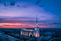 Twin Falls Stunning Spring Sunset