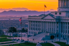 Utah Stae Capitol Sunset Activity