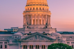 Wisconsin Capitol Pendant Closeup